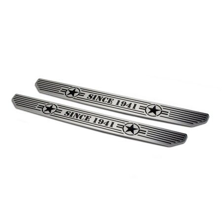 Dv8 Offroad JL 4 DOOR REAR SILL PLATES 18PRES WRANGLER JL 4 DOOR ONLY D-JL-180014-STR4